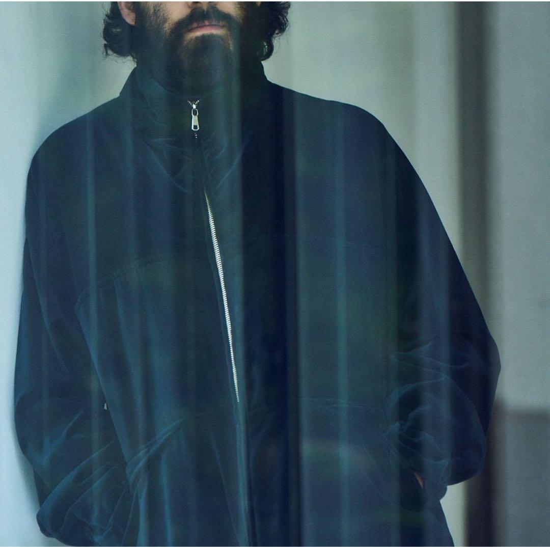 ジャケット・アウター MAATEE&SONS VELVET STAND JACKET Gray 2