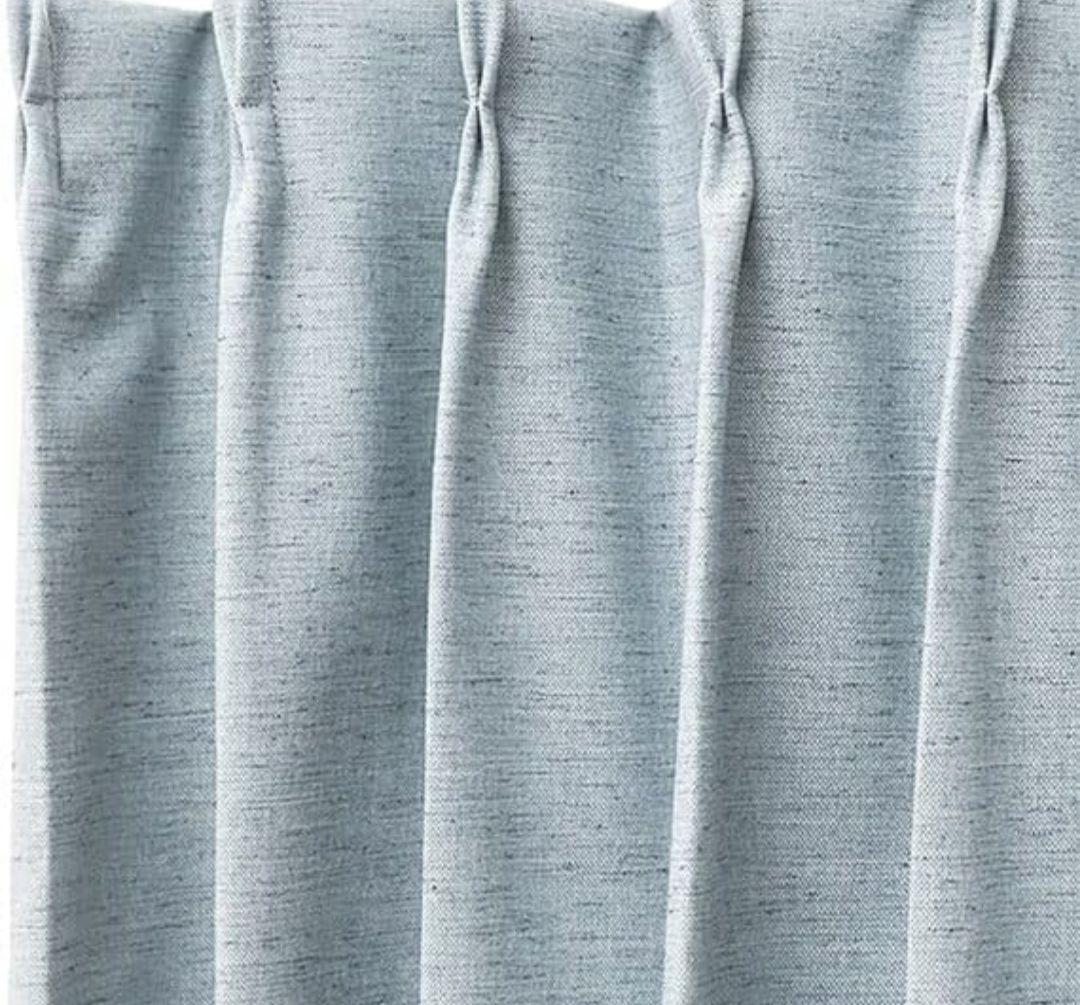 【新品】遮熱・遮音・遮光1級　ドレープカーテン　100×190cm　2枚入り×2