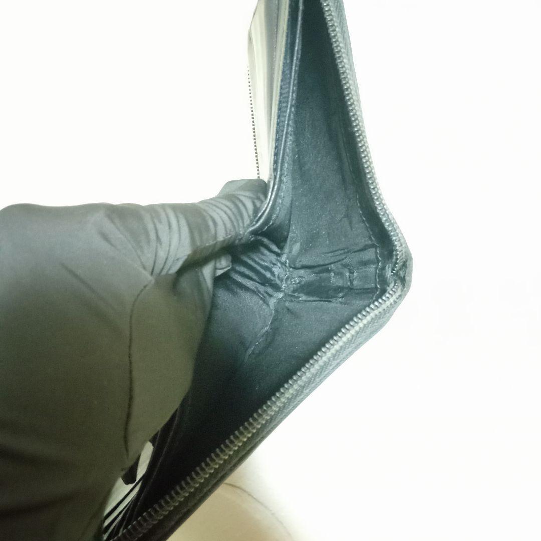 PRADA プラダ M521テスートナイロン 二つ折り布 黒