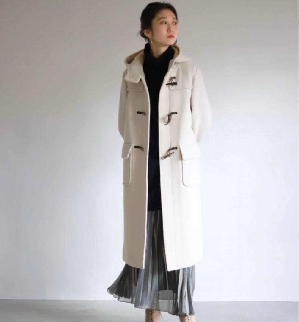 slobe iena ヘリンボーンダッフルコート スローブイエナ