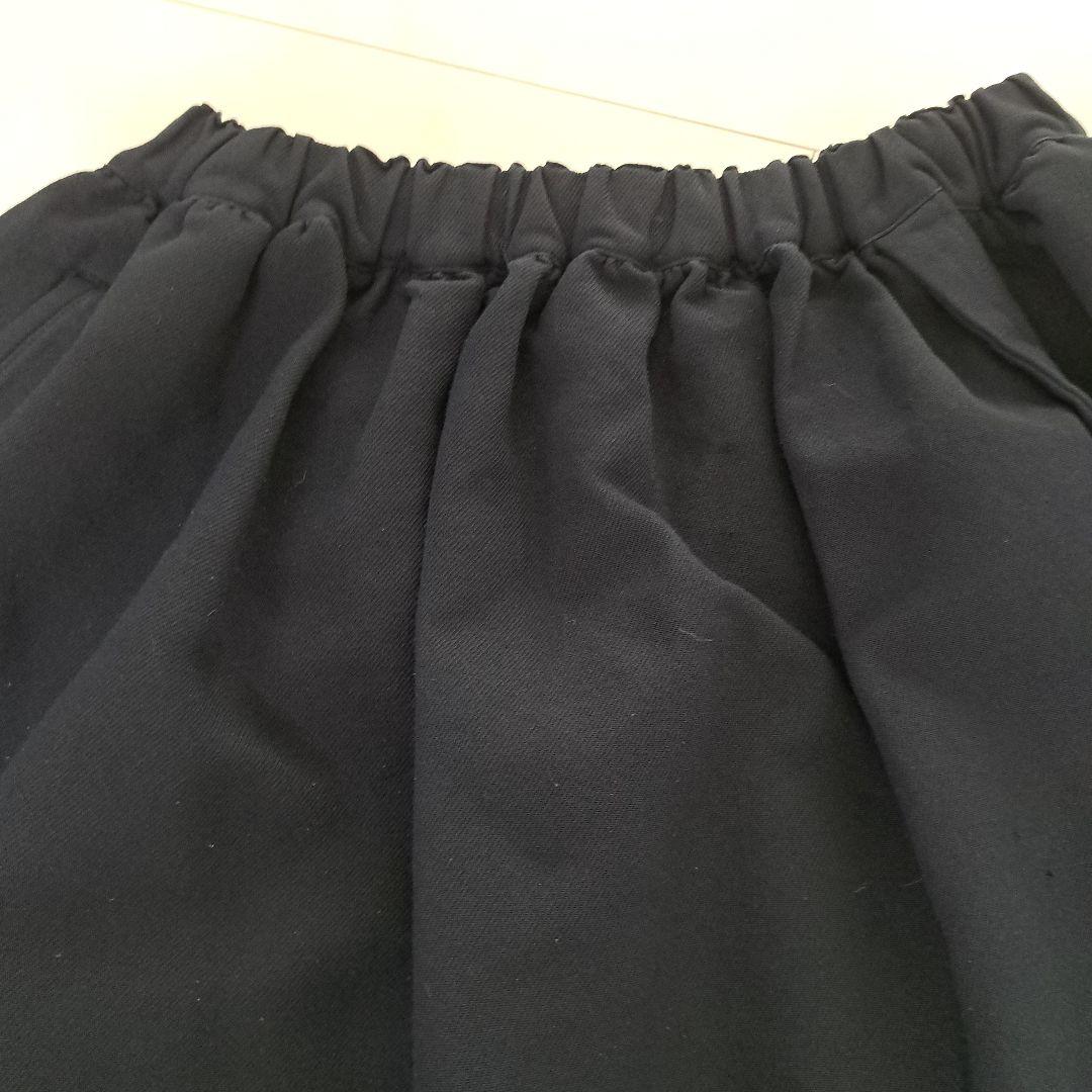 コム・デ・ギャルソン　ポリエステルネイビースカート