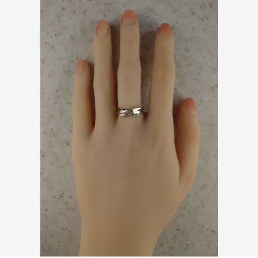 ゆきざき Ptムーンストーンリング プラチナ