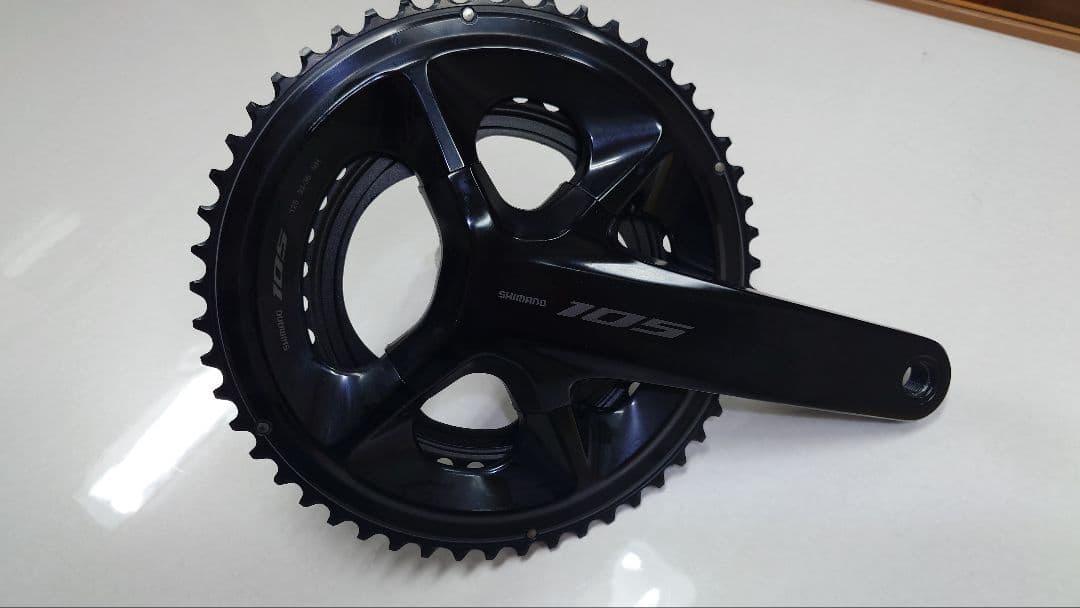 シマノ105 FCR7100 52-36T 170mmクランクセット ブラック