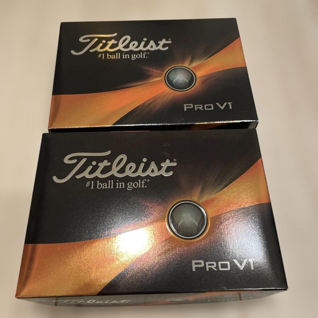 【新品】タイトリスト PRO V1 2ダースセット　24球