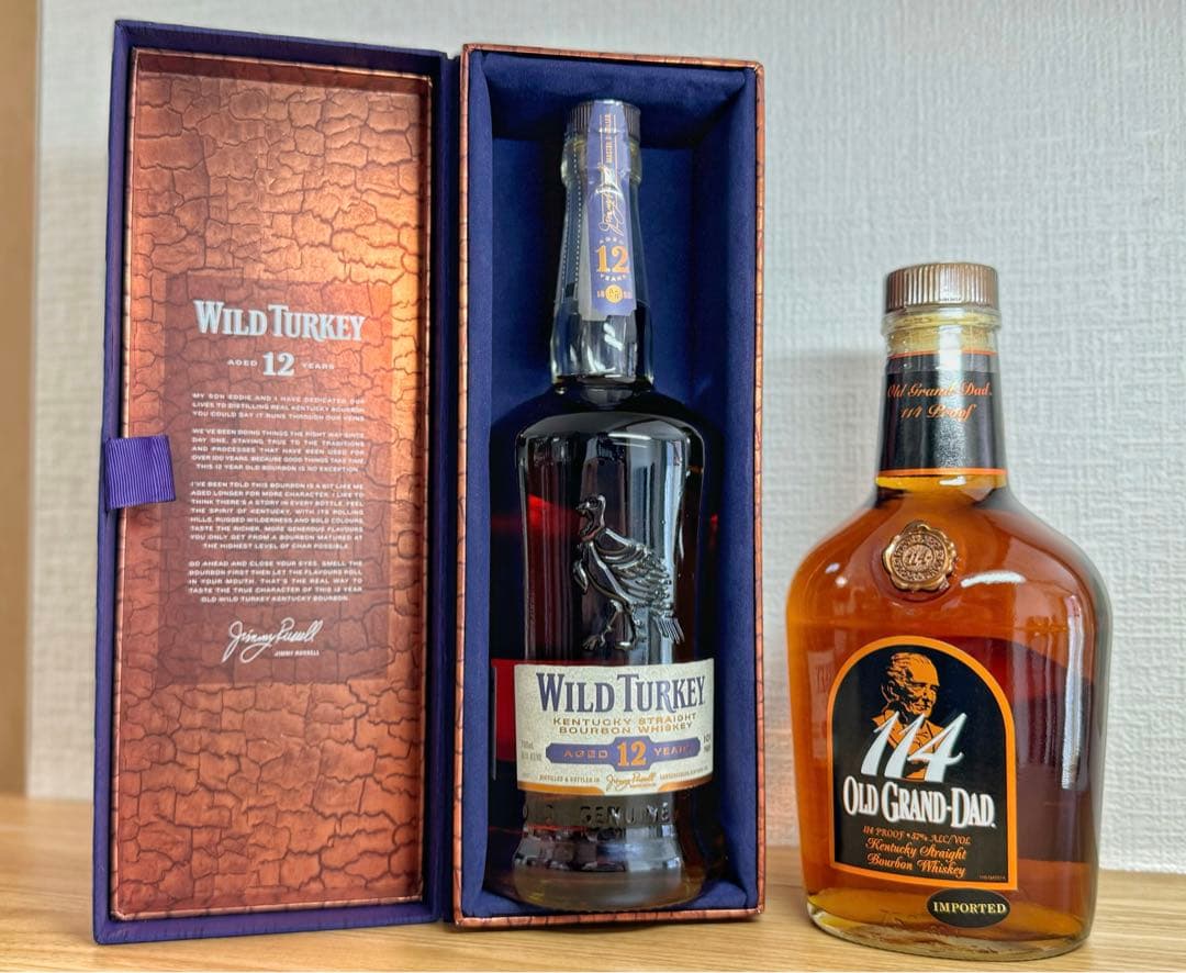 ワイルドターキー12年　オールドグランダッド114