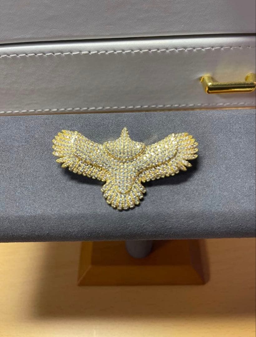 セット希望 Glitter イーグルペンダント テニスネックレス