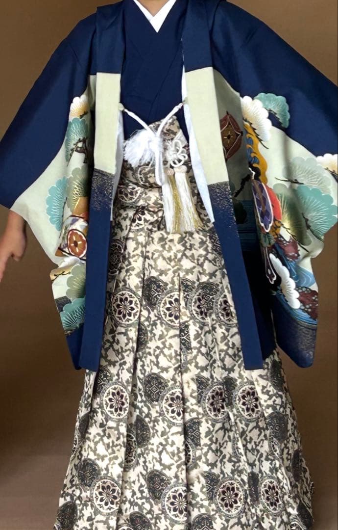 七五三 着物 フルセット 袴 男の子 男児 5歳 110cm