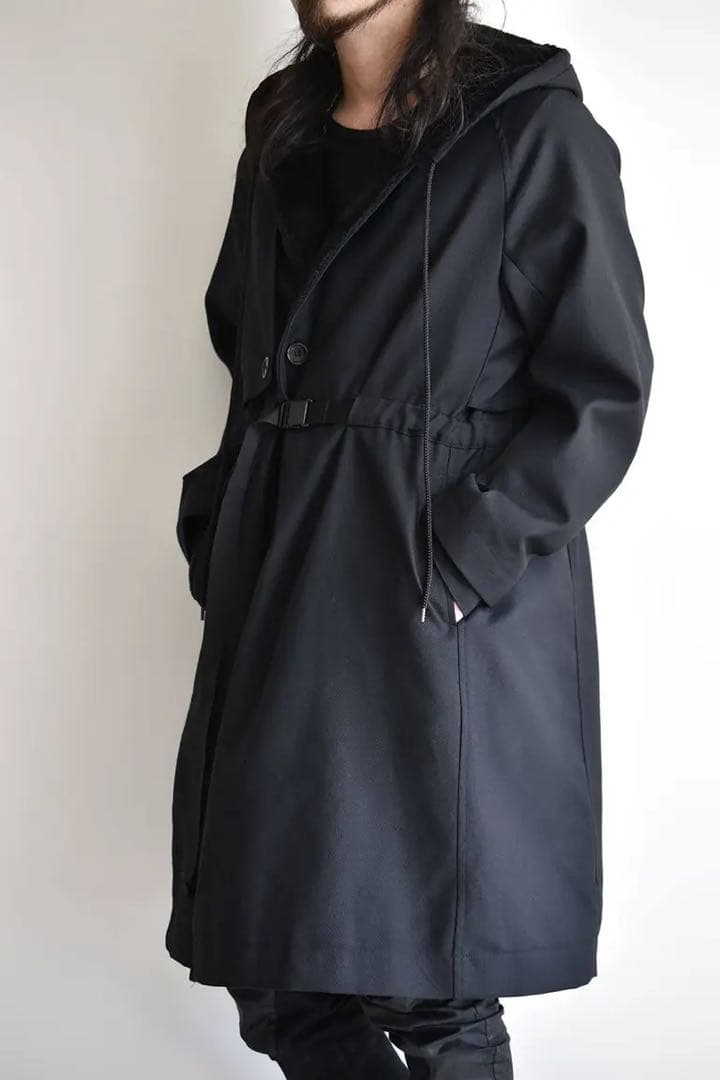prasthana Afield Coatアフィールドコート\"ブラック\"