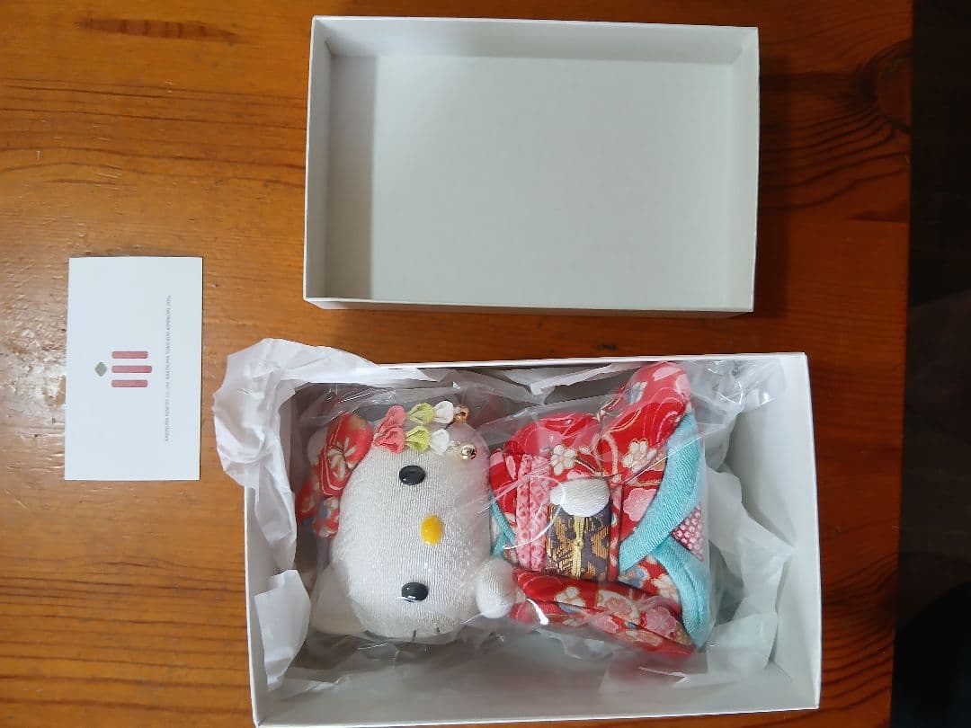 ハローキティ 和風ぬいぐるみ 柿沼人形