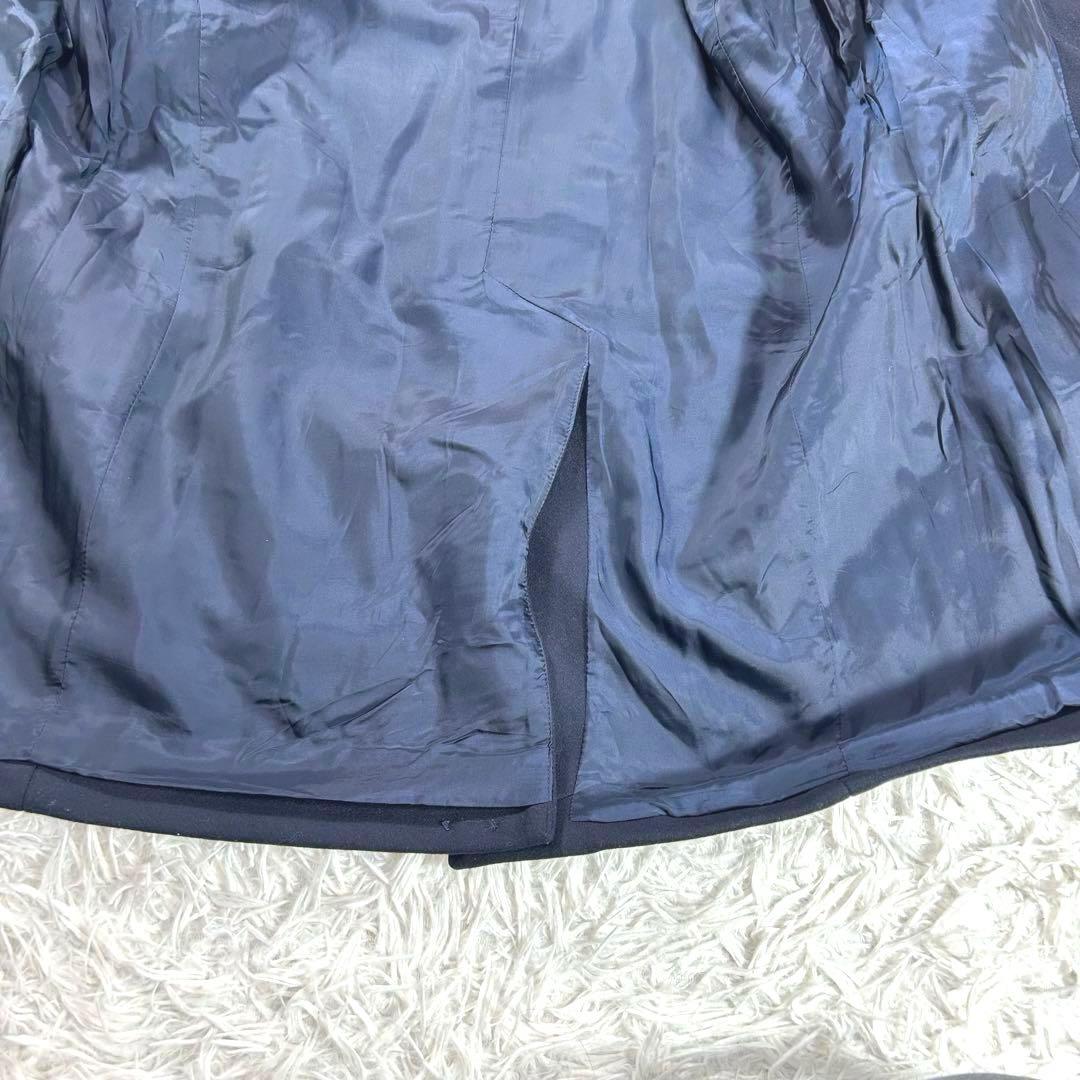 未使用✨theory 現行　BELVIN スタンドカラーコート　M 紺