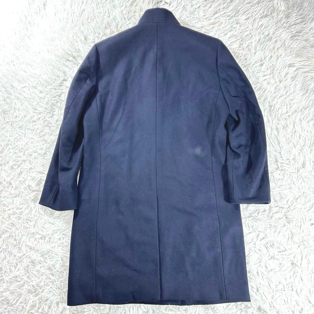 未使用✨theory 現行　BELVIN スタンドカラーコート　M 紺