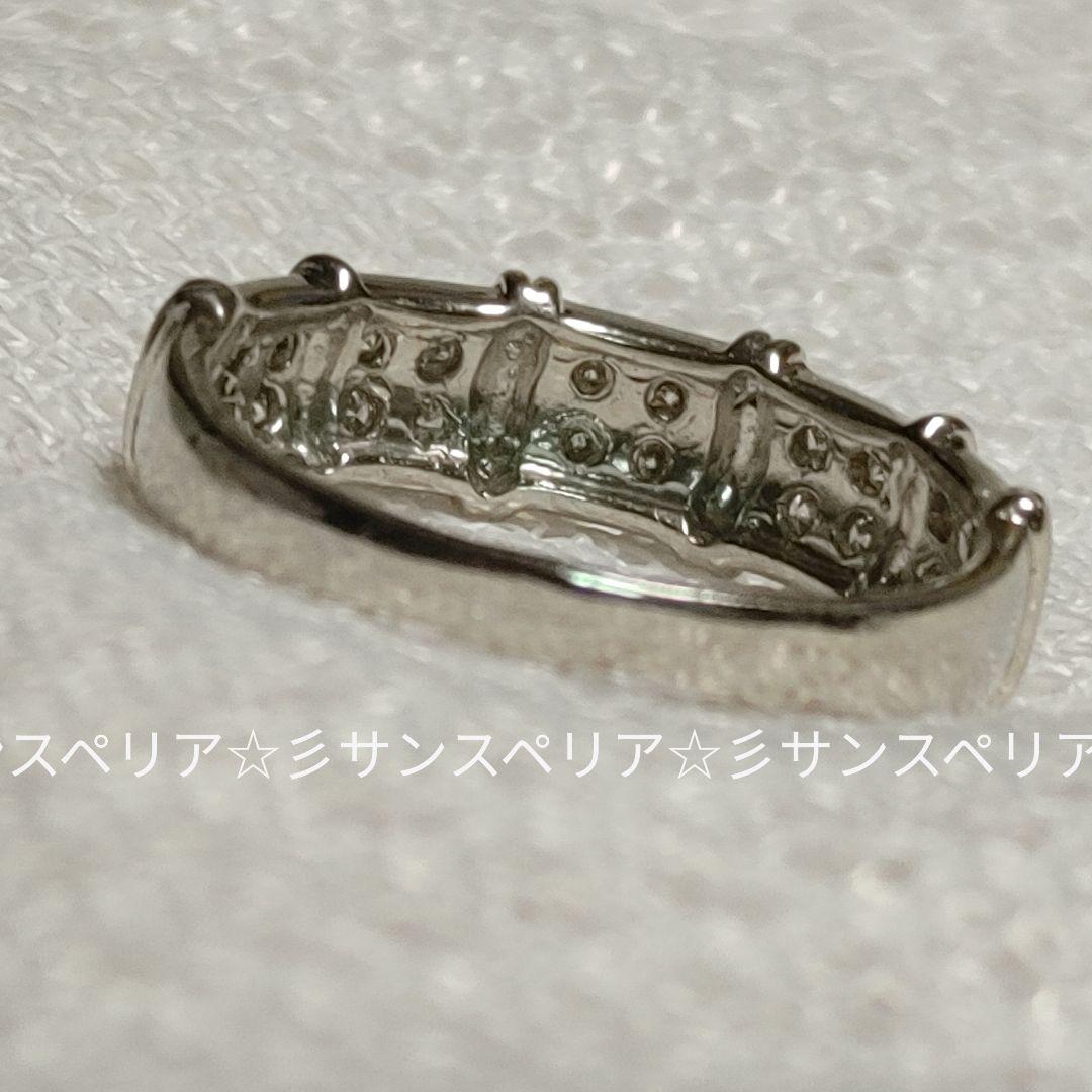 Pt900 ダイヤモンド0.50ctのデザインリング5.24g