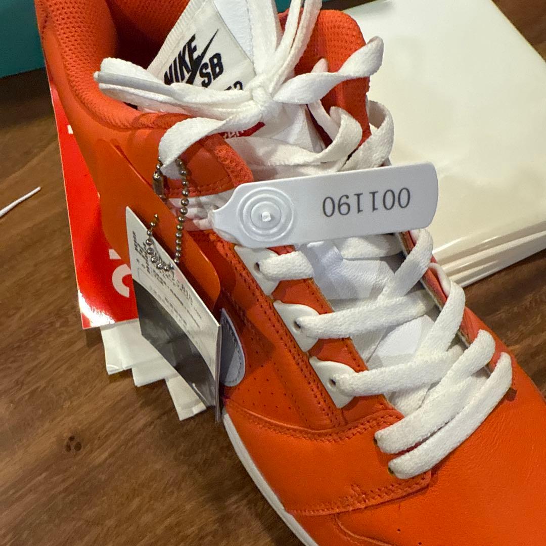 NIKE × Supreme SB AIR FORCE 2 　US13　室内履き