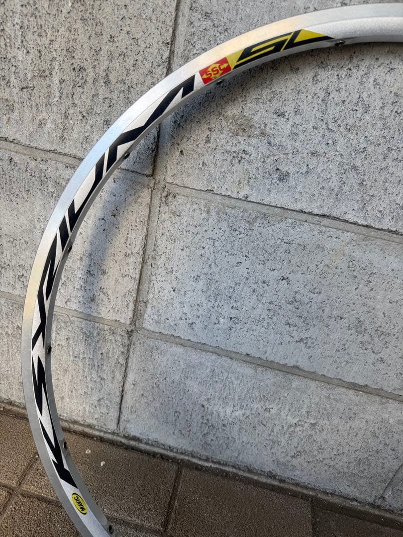 MAVIC Ksyrium SL リム ホワイト/シルバー