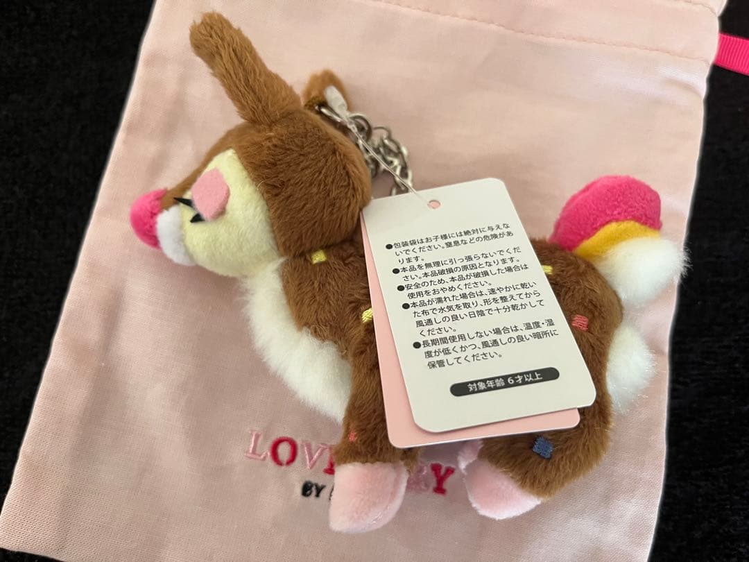 ✳️新品　フェイラー　2点　ツンツンバンビーノ　マスコットチャーム 　ハンカチ