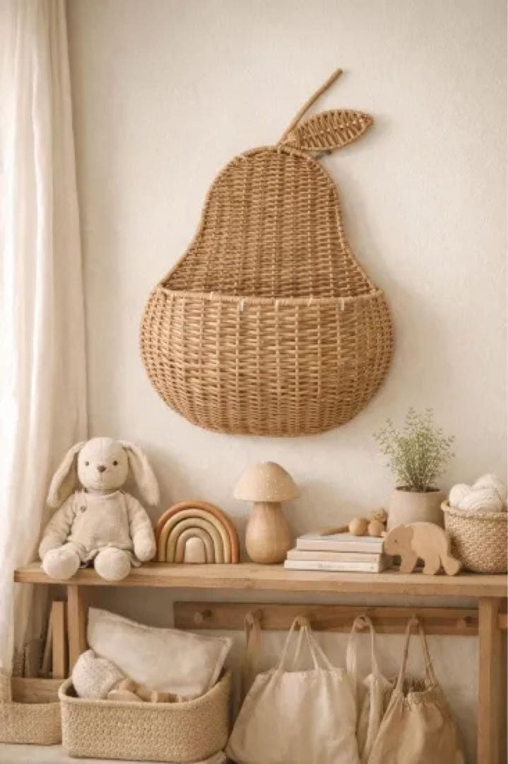 【新品未使用】MIKANU pear basket