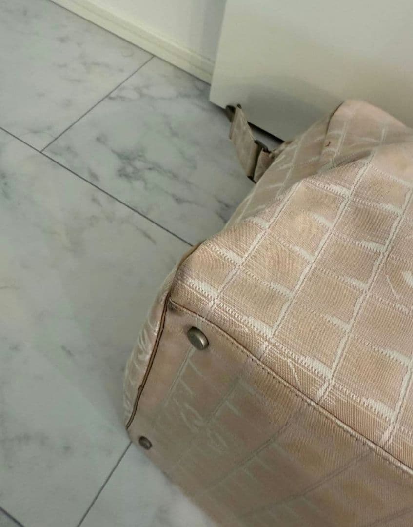 と*こ様 シャネル　ボストンバック　ニュートラベルライン