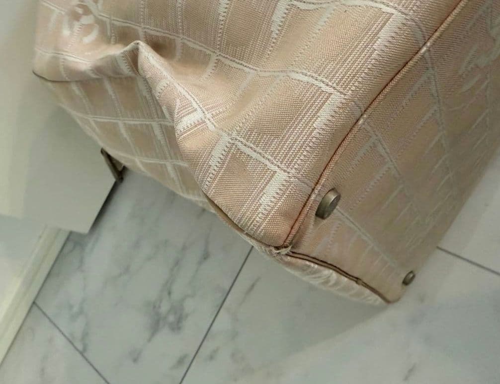 と*こ様 シャネル　ボストンバック　ニュートラベルライン