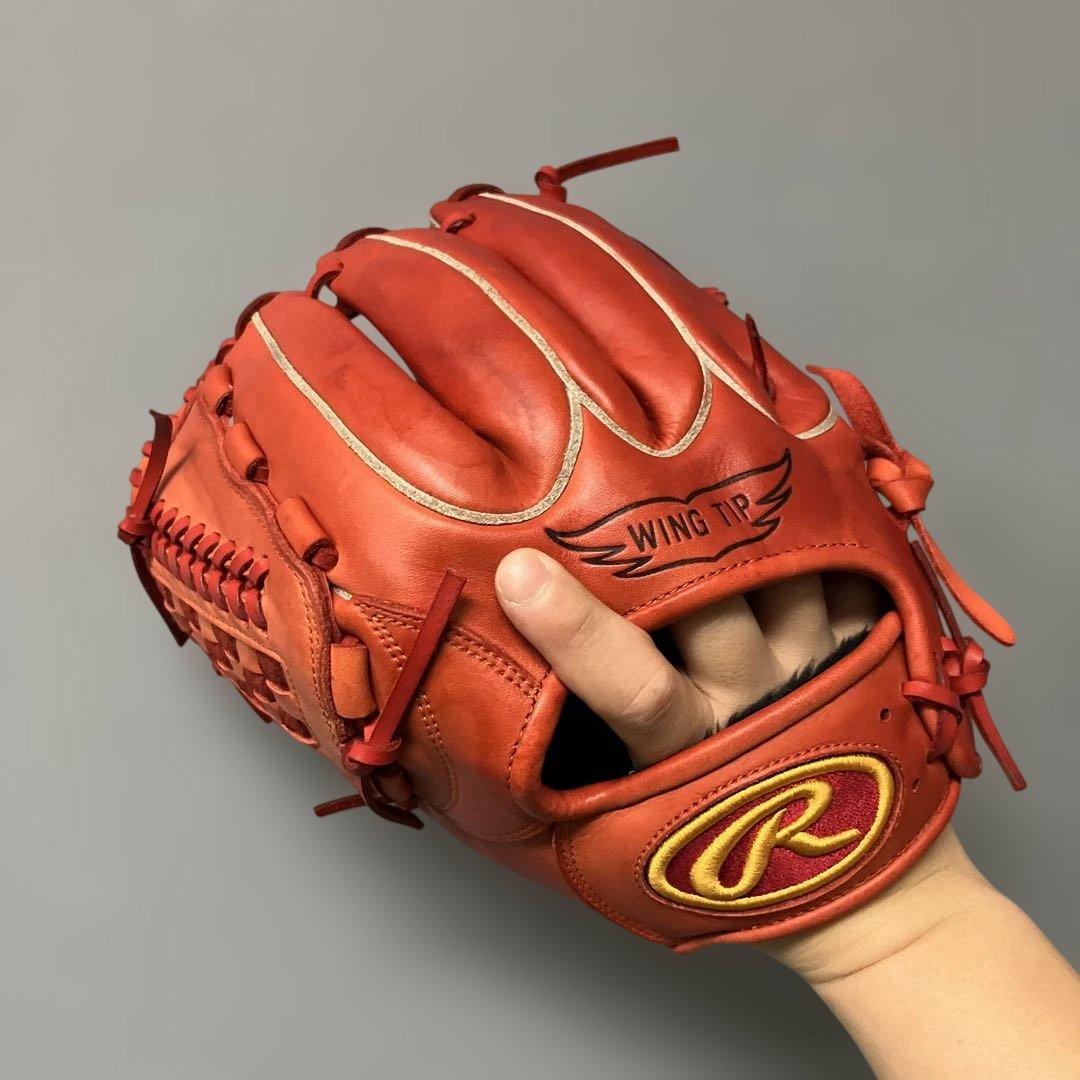 1233 ローリングス 型良 即戦力 軟式 投手用グローブ 左投げ