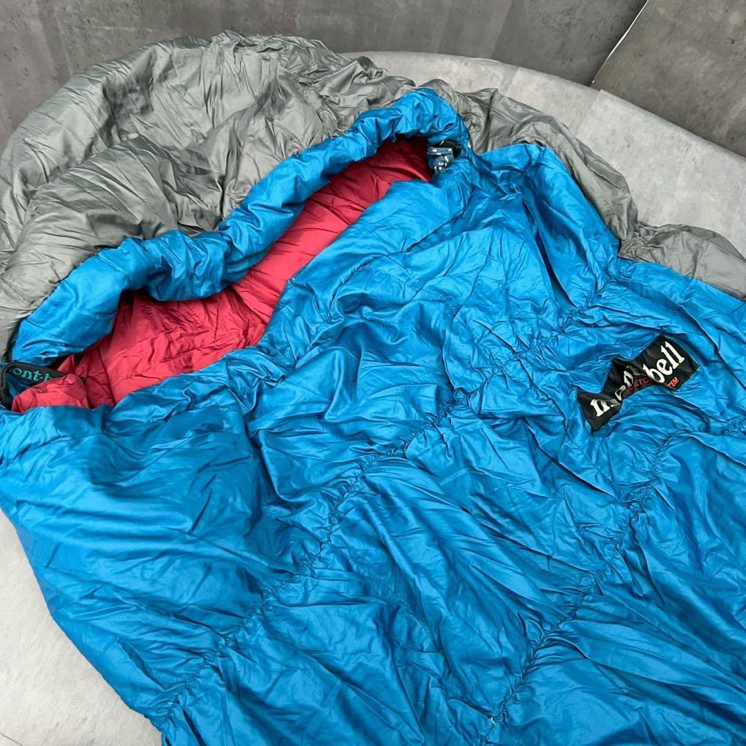 モンベル　スーパーストレッチ システム ダウンハガー #4 右ジッパー