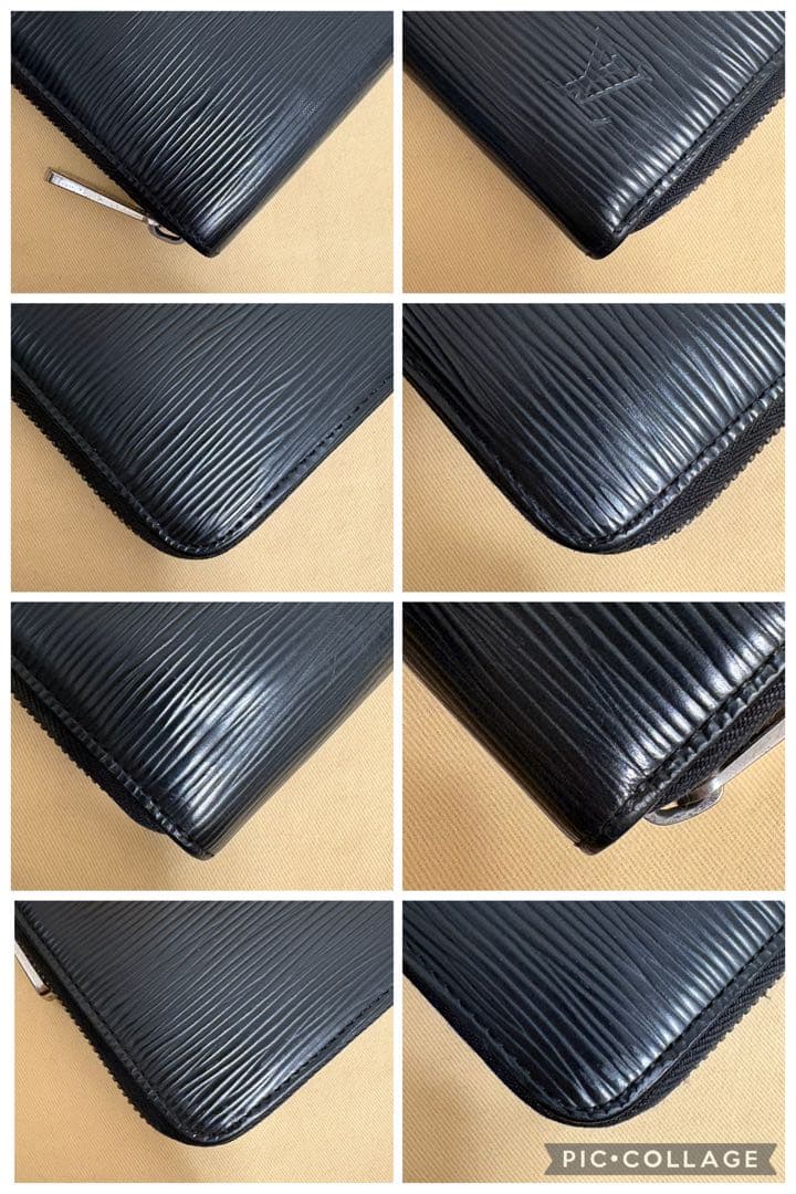 【極上美品】 ルイヴィトン エピ ジッピーウォレット オーガナイザー ノワール