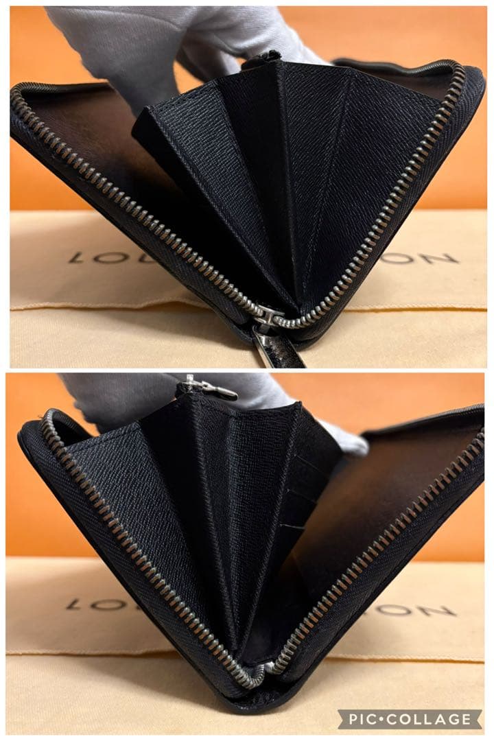 【極上美品】 ルイヴィトン エピ ジッピーウォレット オーガナイザー ノワール