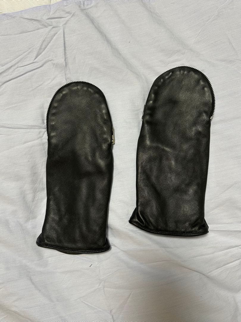 maison martin margielaレザーグローブ ミトン 手袋