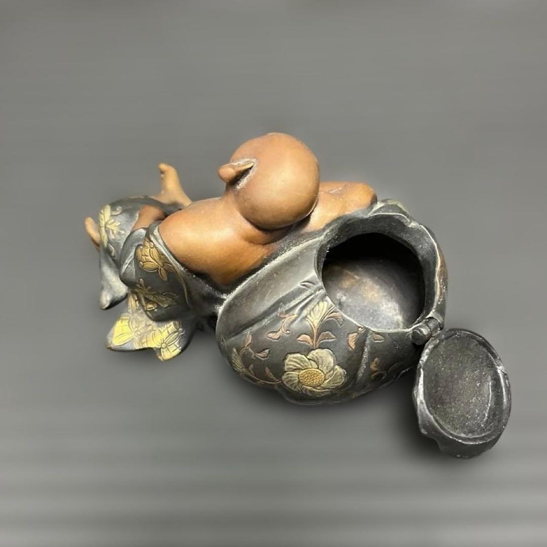 高岡銅器　香炉　香立　置物