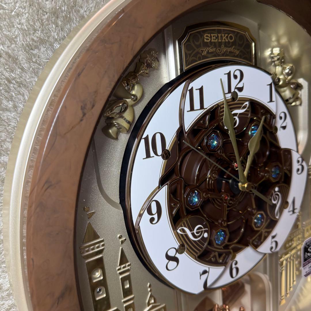 SEIKO 掛時計　電波からくり掛時計 RE579B