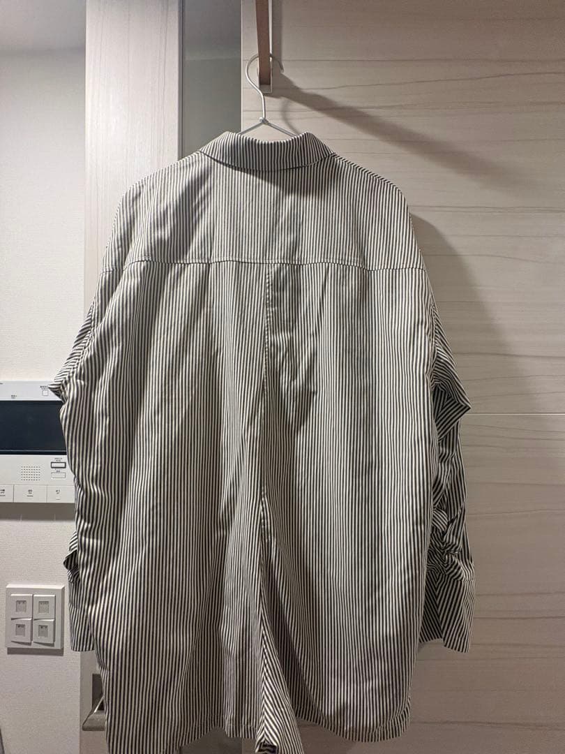 サロペット・オーバーオール・オールインワン Ameri Vintage STRIPE SHIRT ROMPERS