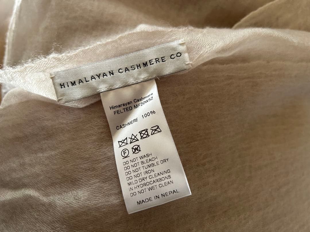 HIMALAYAN CASHMERE 大判 ストール カシミア マフラー