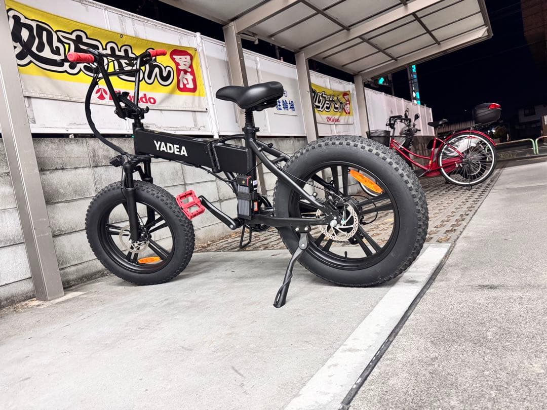 YADEA 電動アシスト自転車 ファットタイヤ