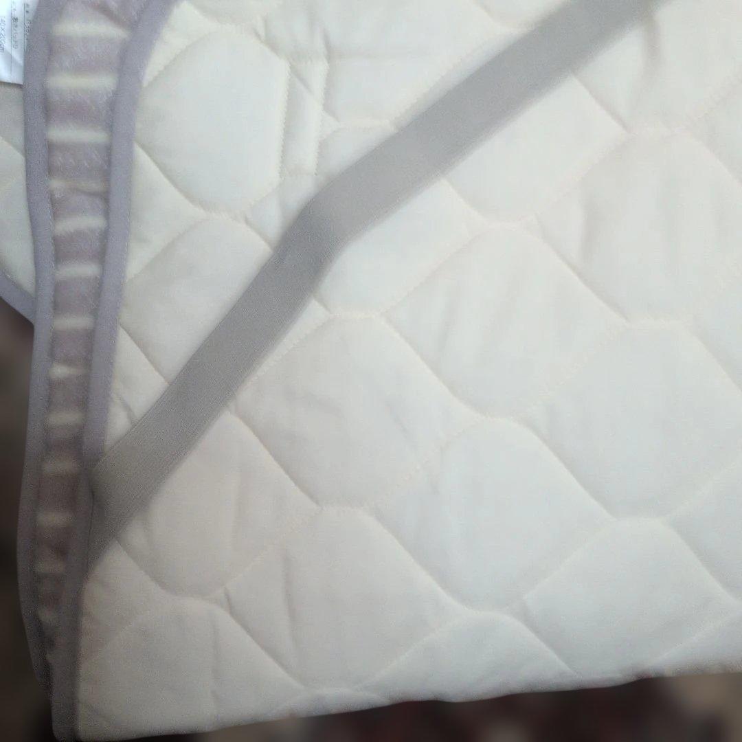 ウール　敷きパッド　ダブル