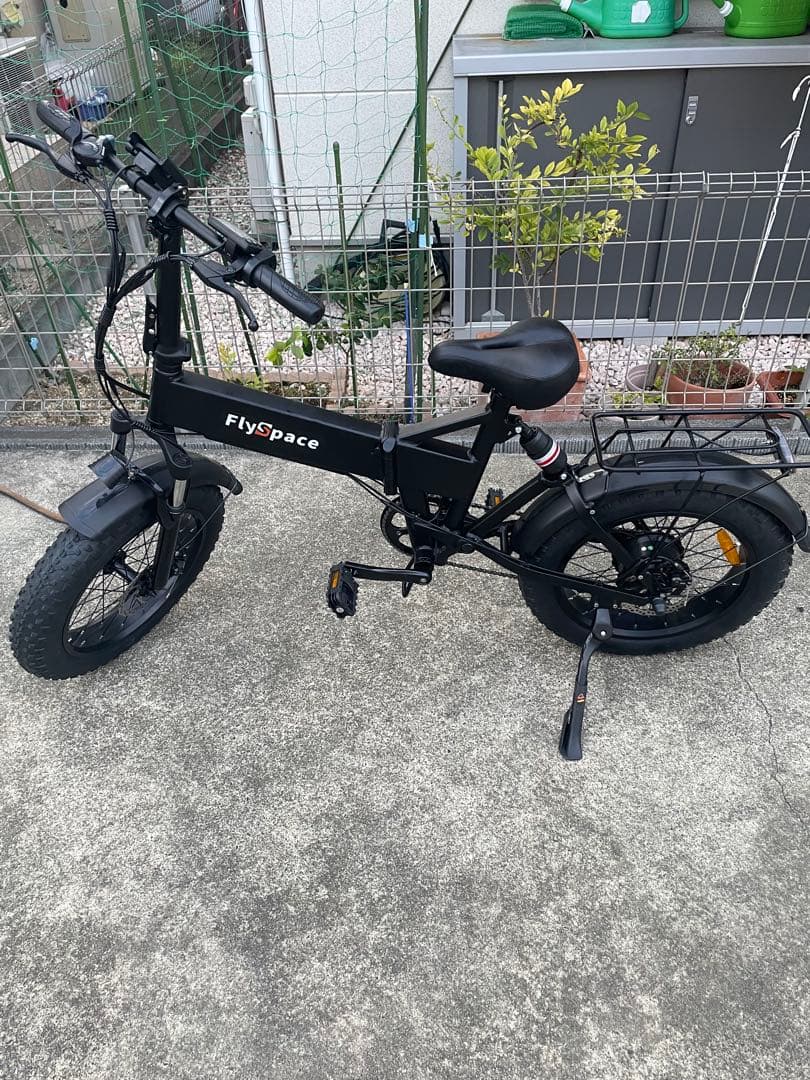 Flyfish Flyspace電動アシスト自転車 ブラック 引取り限定