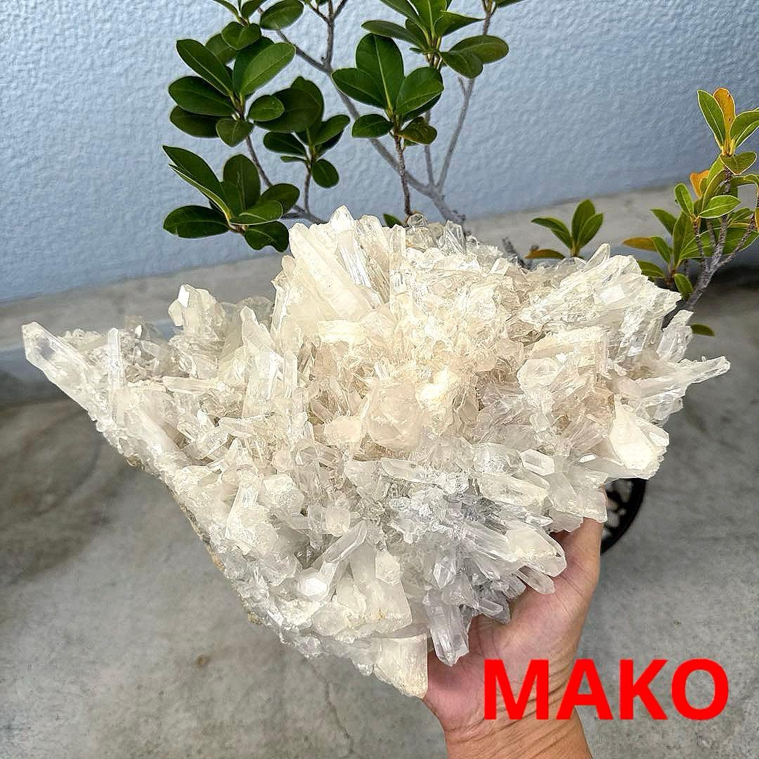 M1847☆ヒマラヤ水晶クラスター5.8Kg☆天然石　原石☆N51013