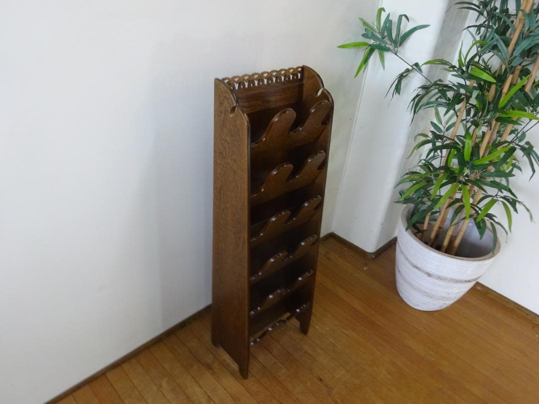 パリの雑貨屋　F-98　スリッパラック　（B）6組　玄関収納　美品