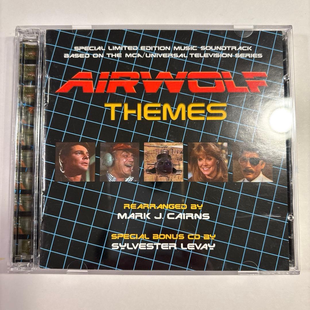 【2枚セット】超音速攻撃ヘリエアーウルフ オリジナルサウンドトラック　CD