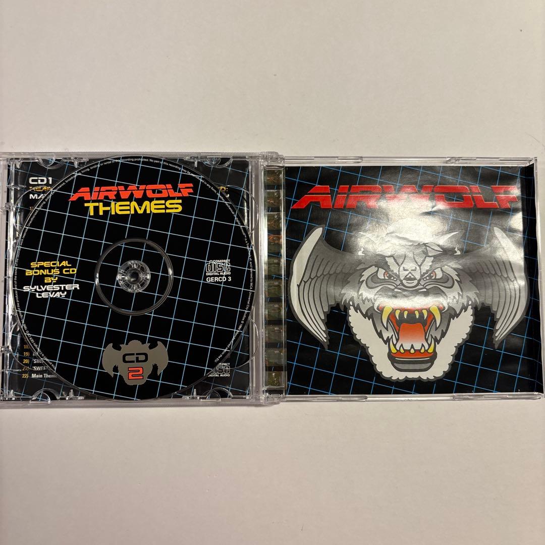 【2枚セット】超音速攻撃ヘリエアーウルフ オリジナルサウンドトラック　CD