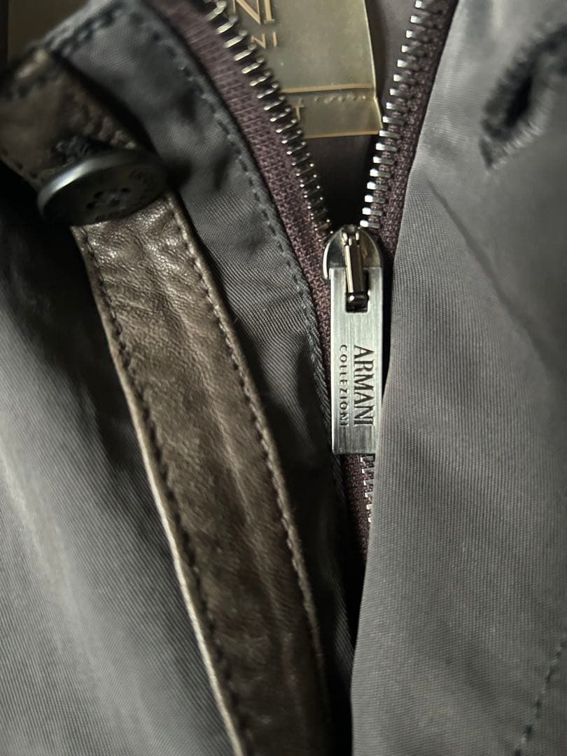 アルマーニ　濃グレー ジャケット