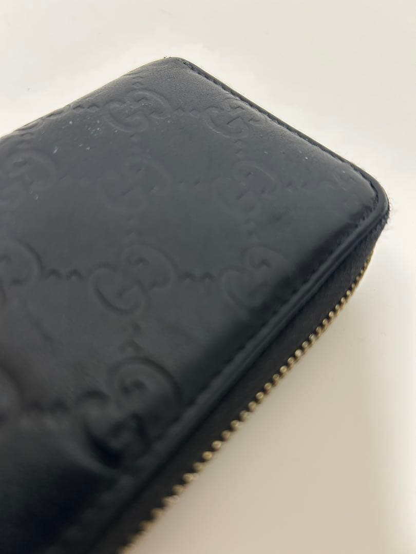 GUCCI ブラック GGパターン ケース