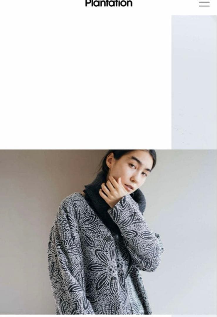 Plantation 花柄ロングワンピース、コート