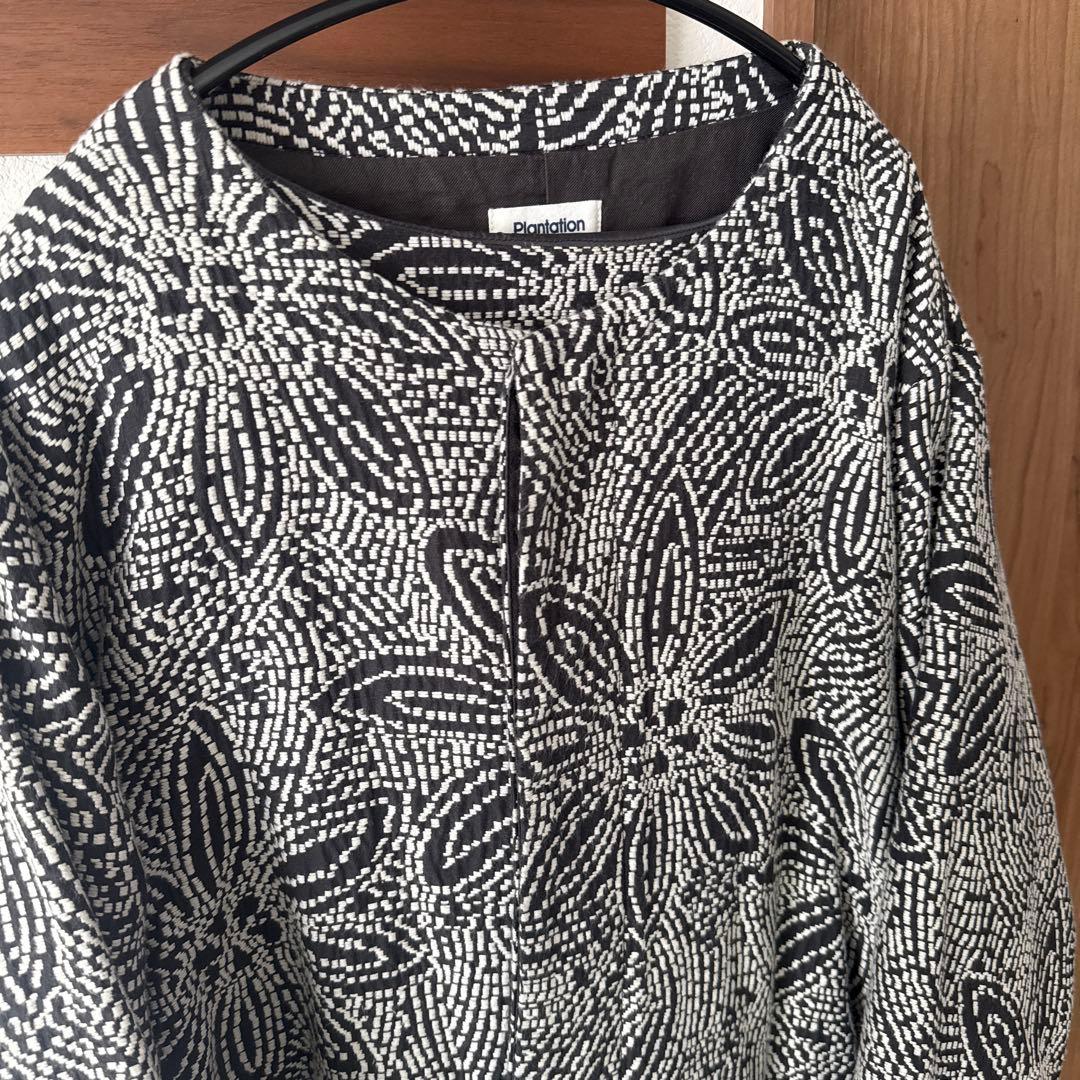 Plantation 花柄ロングワンピース、コート