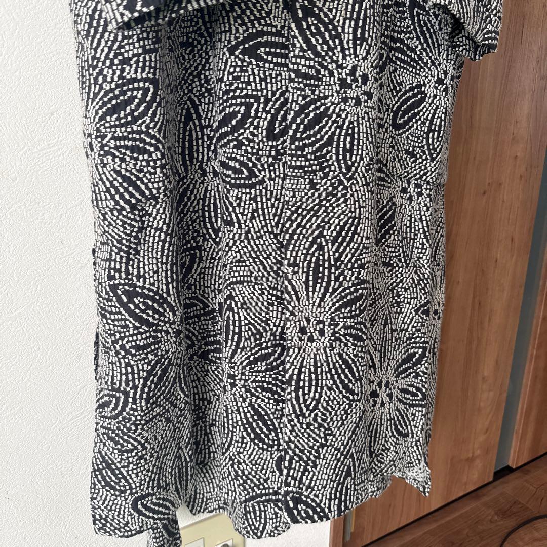 Plantation 花柄ロングワンピース、コート