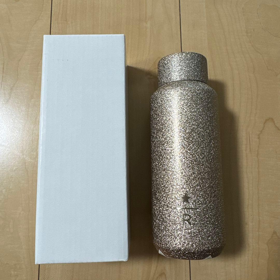 スターバックス　ステンレスボトルグリッターシルバー