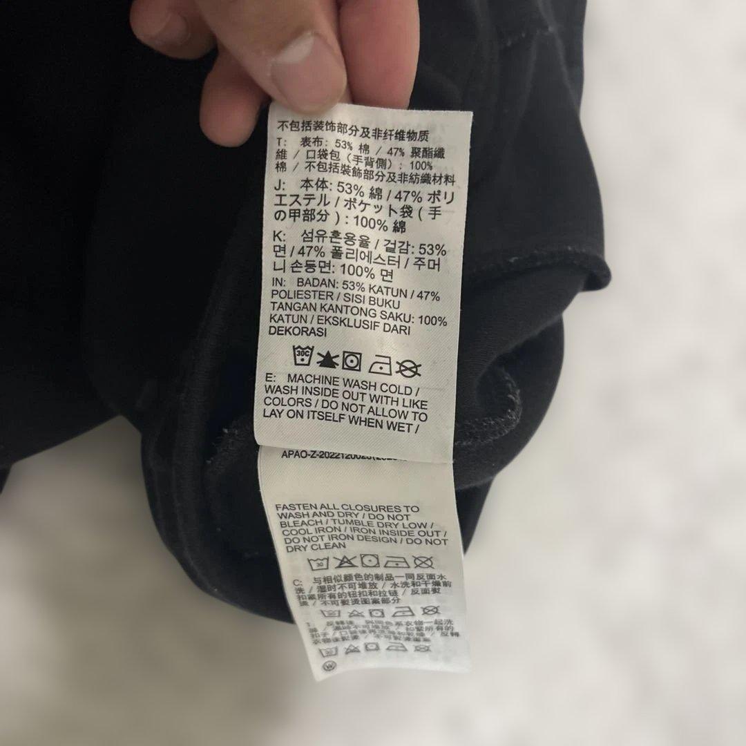 Nike ブラック テックフリースS & M