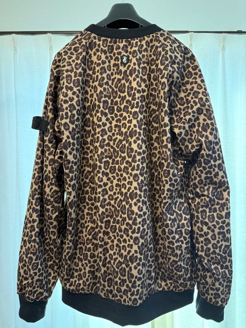 PEARLY GATES ヒョウ柄長袖シャツ