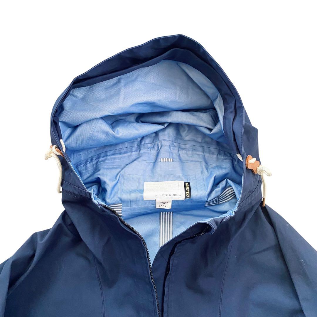 nanamica ナナミカ【美品】GORE-TEX フルジップ ウインドパーカー