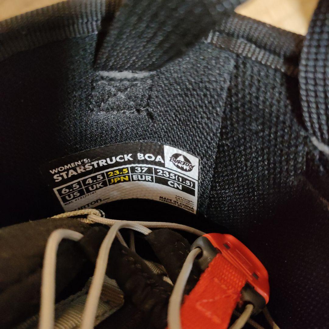 【中古】BURTON◆スノーボードブーツ/23.5cm/BOA/BLU/STA…