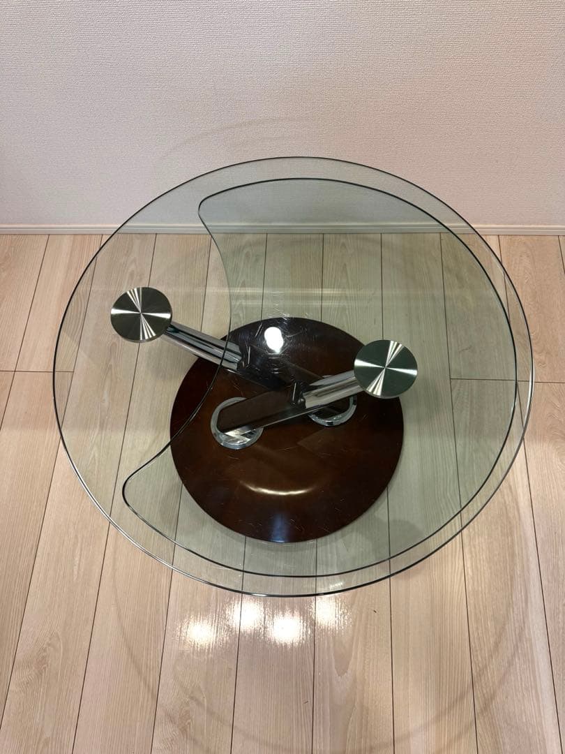 Ronald Schmitt ロナルドシュミット ガラステーブル
