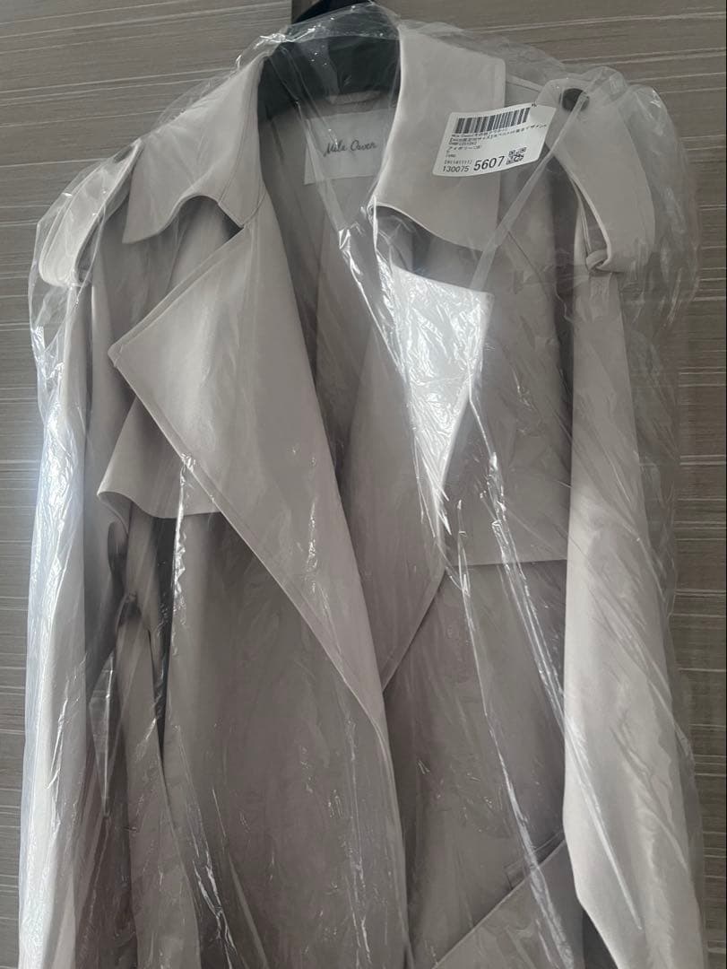 Mila owen 【WEB限定00サイズ】共ベルト付肩章デザイントレンチコート